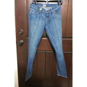 Old Navy The Diva Womens Whiskered Faded Stretch Skinny Jeans Blue Size 2 reg